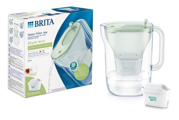 Brita Kanna filtrerande Style Eco, volym 2,4 l, filter MX PRO, grön 1052809