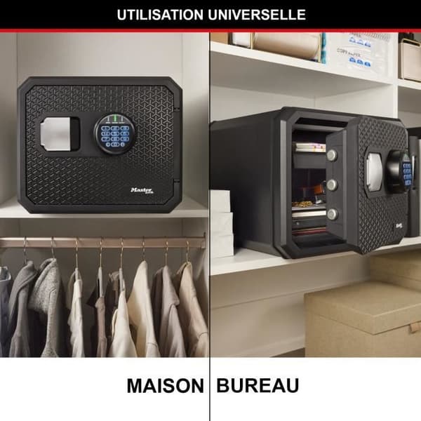 MASTERLOCK FPW082FTCML säkerhetsskåp - Brandsäker och vattentålig - Elektronisk kombination - L-format
