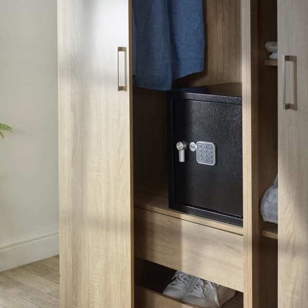 Elektroniskt kassaskåp - YALE - YSV/390/DB2 - Stort 40L - 39x35x36cm