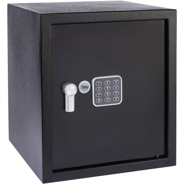 Elektroniskt kassaskåp - YALE - YSV/390/DB2 - Stort 40L - 39x35x36cm