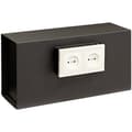 Miniatyrbild 1 av 4: ARREGUI Socket 23000W-S1 osynlig vägg-in kassaskåp - Svart - 12 L - Nyckel