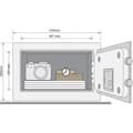 Miniatyrbild 4 av 5: Elektroniskt hotellskåp - YALE - YSG/200/DB2 - Kompakt 8,6L - 20x31x20cm