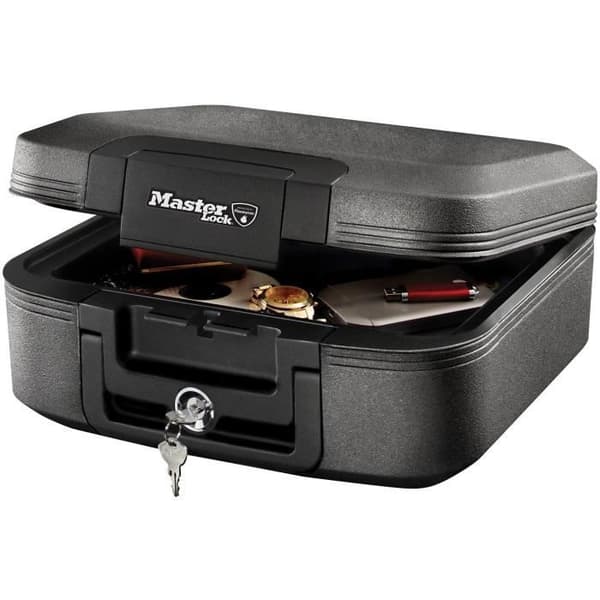 Brandsäkert säkerhetsfodral - MASTER LOCK - LCHW20101 - Brandsäkert och vattentätt - Nyckellås - Medium