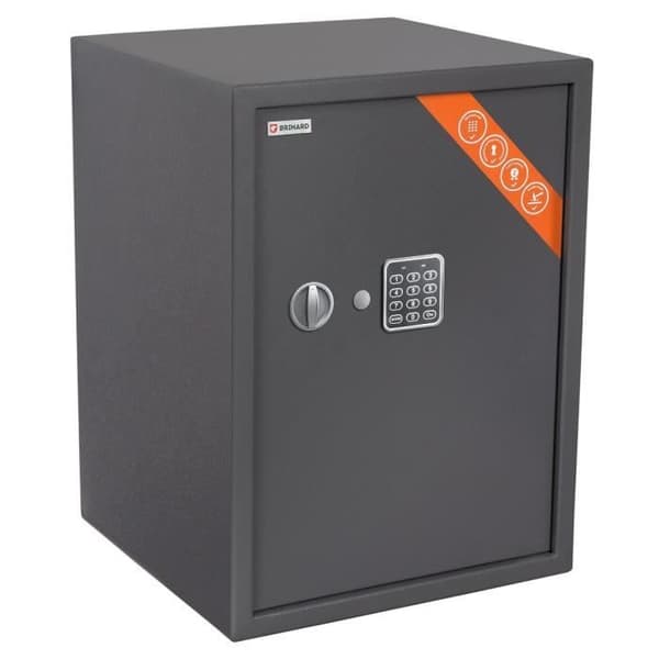 Elektroniskt kontorsskåp - BRIHARD - 1,5 mm väggar - 4 mm dörr - 58L