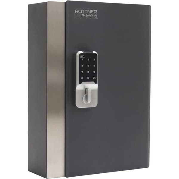Skåp för nycklar i massivt stål med elektronisk lås Rottner Key Home 68