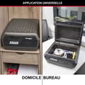 Miniatyrbild 2 av 6: MASTER LOCK Säkerhetsfodral / Kassaskåp - Brandsäker och Vattentät - Elektronisk Kombination - 10L
