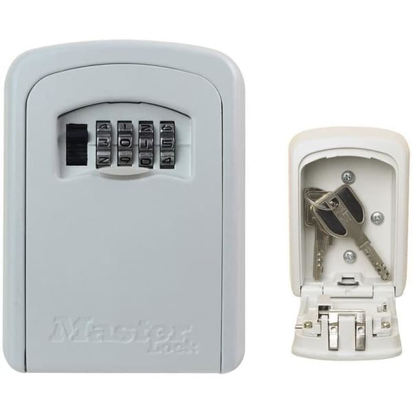 MASTER LOCK Secure Key Box - Koko M - Valkoinen - Avainlaatikko - Turvallinen säilytys