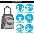 Pikkukuva 3 / 6: Turvallinen avainlaatikko - MASTER LOCK - 5400EURD - Koko M - Kahvalla - Select Access Jaa avaimesi turvallisesti