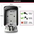 Pikkukuva 6 / 6: MASTER LOCK -avainlaatikko [keskikokoinen] [seinäkiinnitys] - 5401EURD - Select Access Jaa avaimesi turvallisesti
