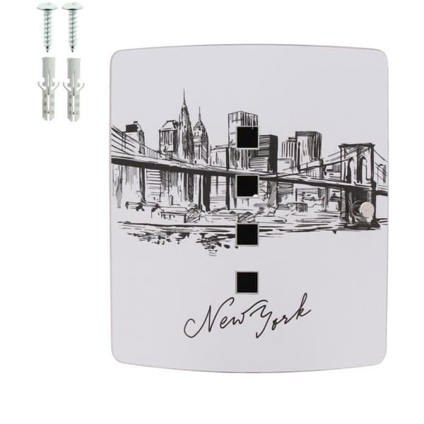 BURG-WÄCHTER Nøgleskab 6204/10 Ni Skyline NY