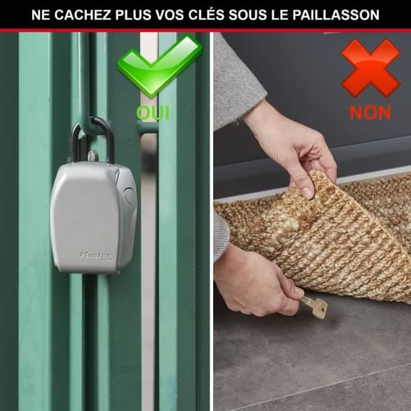MASTER LOCK -avainlaatikko [parannettu turvallisuus] [kahvalla] - 5414EURD - Select Access Jaa avaimesi turvallisesti