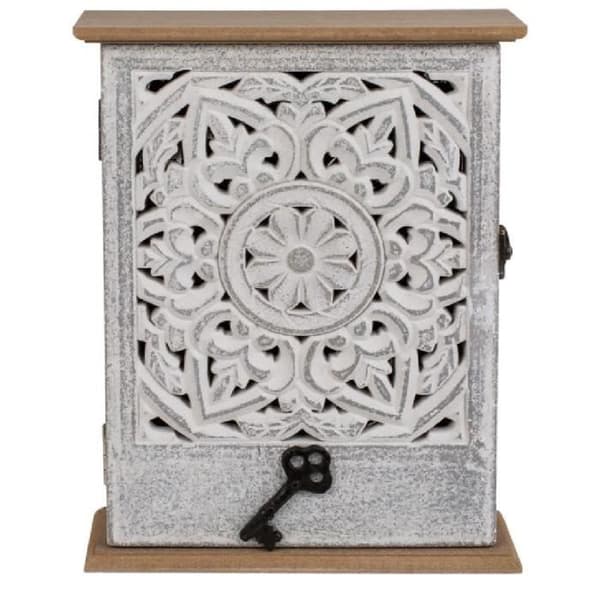 Nyckelskåp - Mandala - MDF - 6 krokar - Inomhus - Vuxen