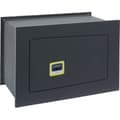 Miniatyrbild 1 av 4: Arregui Ideal 10 281320 Väggmonterat kassaskåp, 10 mm hög säkerhet, nyckelöppning, liten 23 x 35 x 20 cm, 10 L mörkgrå