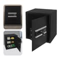 Miniatyrbillede 3 af 4: Digital sikkerhedsskab, robust stål konstruktion, intelligent alarmsystem, elektronisk kontantopbevaring,sort