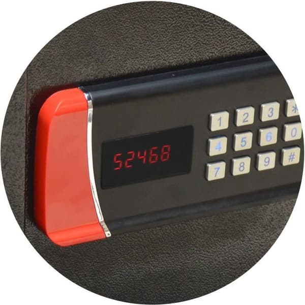 Elektroniskt kassaskåp - Work Men Security - CFEH563744 - Yttermått 56 x 37 x 44,5 cm