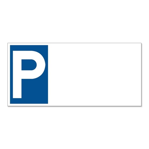 Parkeringsskylt / Varningsskylt Parkering / Trafikskylt - Skylt