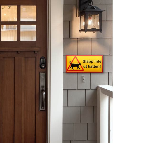 Kattekilt / Advarselsskilt Kat – Skilt