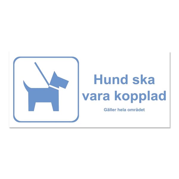 Koira Kyltti / Varoituskyltti Koira – Kyltti