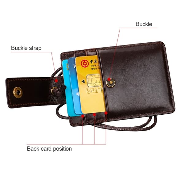 RFID-kortholder med nakkestrop og ID-tag