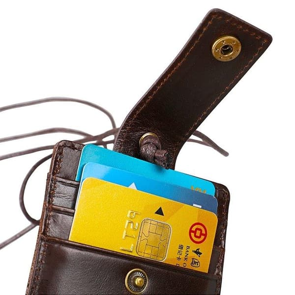 RFID-kortholder med nakkestrop og ID-tag