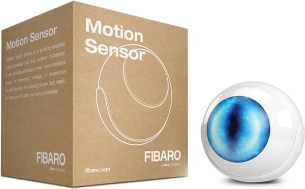 Fibaro FGMS-001-ZW5 rörelsedetektor Passiv infraröd (PIR) sensor Trådlös Vit