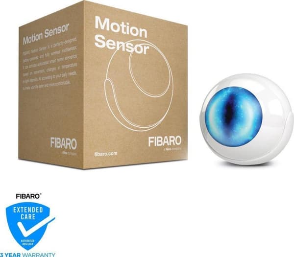 Fibaro FGMS-001-ZW5 bevægelsesdetektor Passiv infrarød (PIR) sensor trådløs hvid