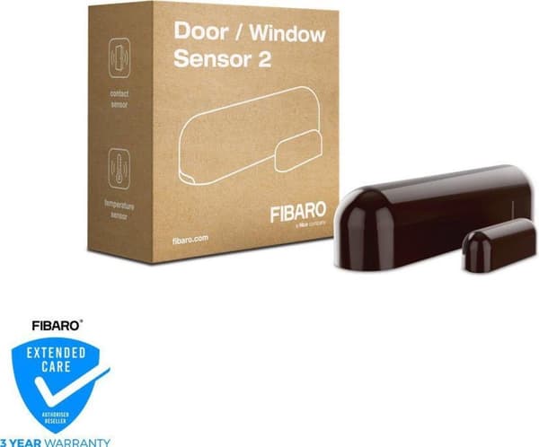Fibaro FGDW-002-5 ZW5 dør/vindue sensor Trådløs Brun