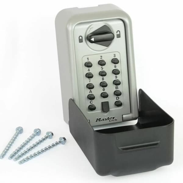 Sikkerhedsboks Master Lock 5426EURD Nøgler 17,3 x 13,3 x 7,5 cm Grå Sort/Grå