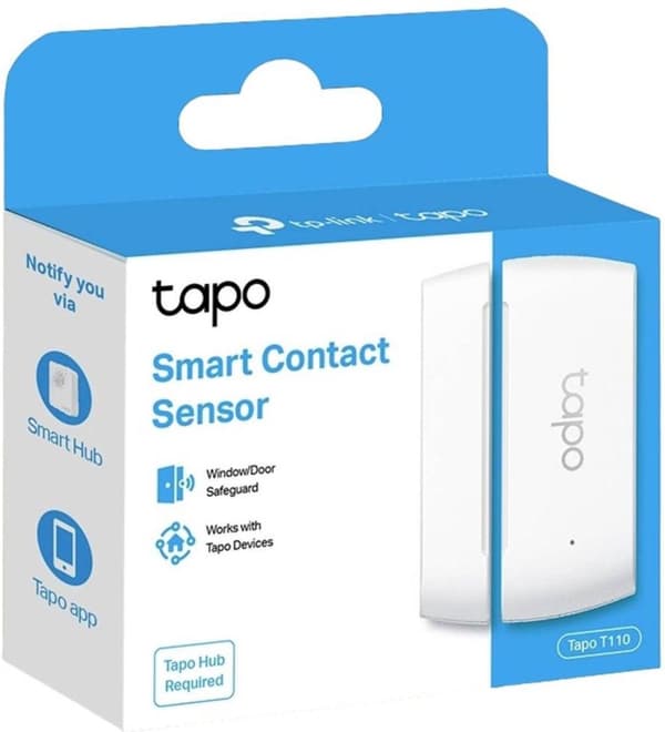 TP-Link Tapo T110 dörr-/fönstersensor Trådlös dörr-/fönstersensor Vit