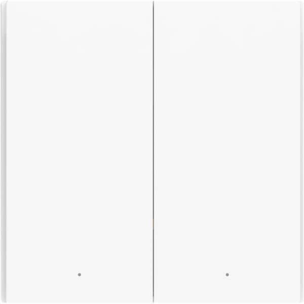 Aqara Smart Wall Switch H1 (with neutral, double rocker): Model: WS-EUK04; SKU: AK074EUW01