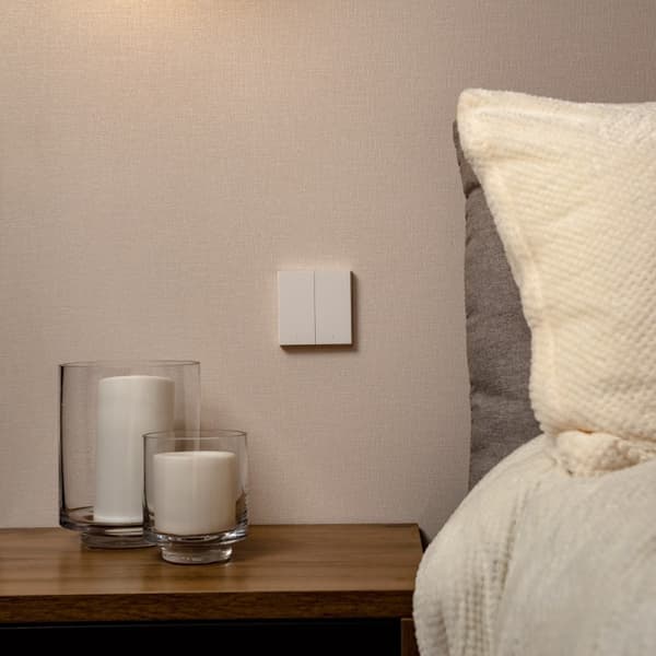 Aqara Smart Wall Switch H1 (with neutral, double rocker): Model: WS-EUK04; SKU: AK074EUW01