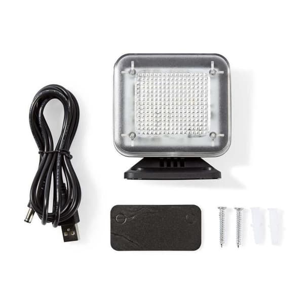 Nedis TV-simulator - DUMSTV10BK - Svart - Drivs av USB-port