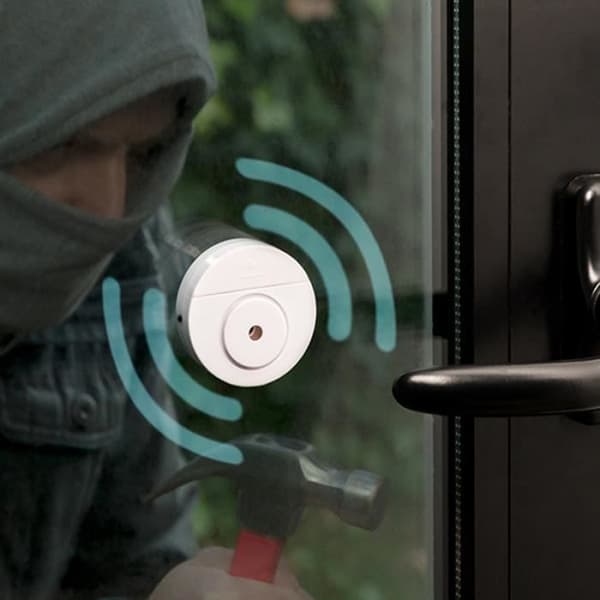 SHOP-STORY - GLASSALARM: Larmsystem med glaskross- och rörelsedetektor