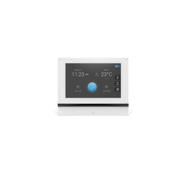 Telefonsvarer indendørs view/touch white 91378601wh, 2n