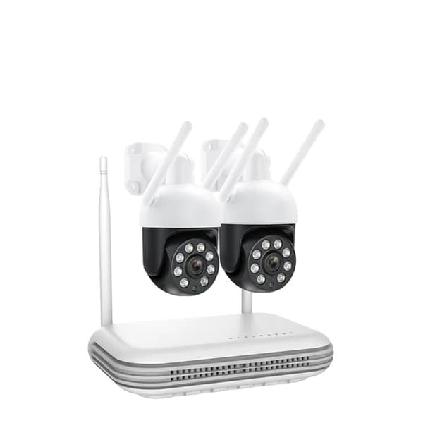 Trådløst sikkerhedskamerasystem, automatisk sporing, natvision, , None, 8CH 2Pcs Cameras