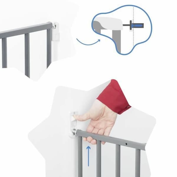 Säkerhetsbarriär Badabulle Safe & Protect XL 107 cm