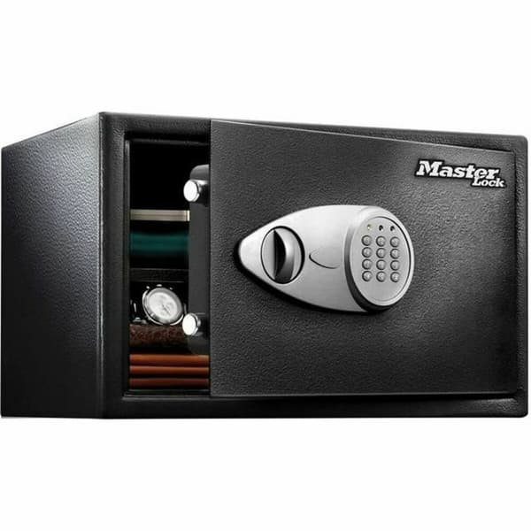 Kassaskåp Master Lock Svart Svart/Grå Stål