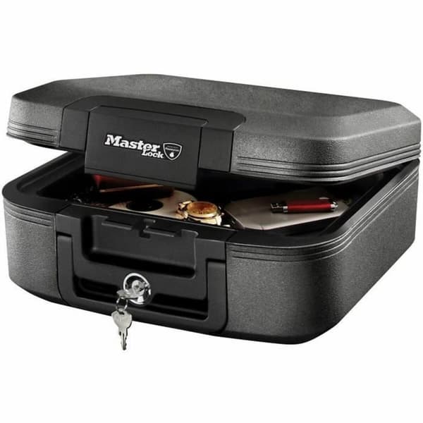 Kassaskåp Master Lock Svart 7,8 L