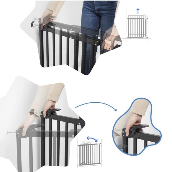 Sikkerhedsafspærring Badabulle 106 cm