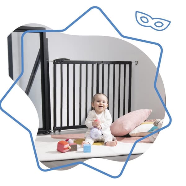 Sikkerhedsafspærring Badabulle 106 cm