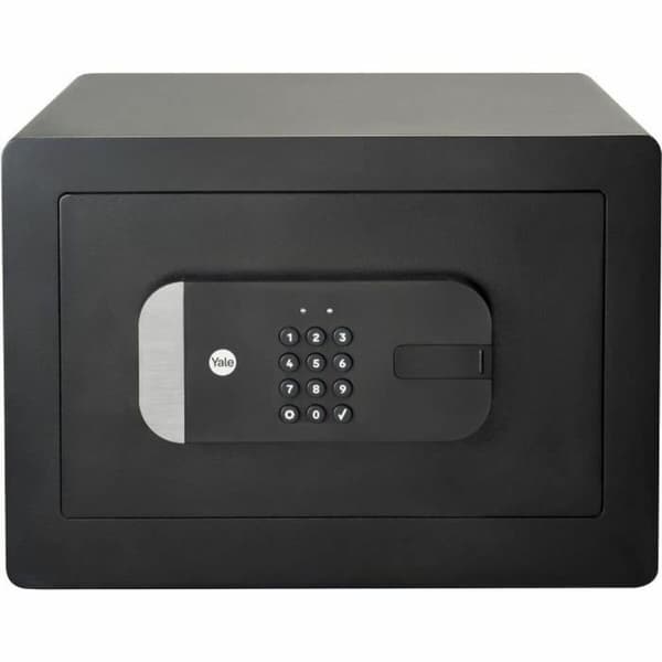 Pengeskab med elektronisk lås Yale YSS/250/EB1 Sort