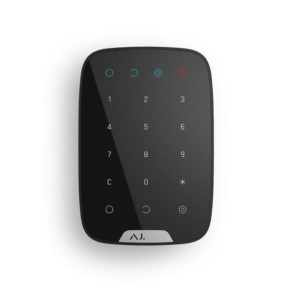 Tastatur trådløs sort/38248, Ajax