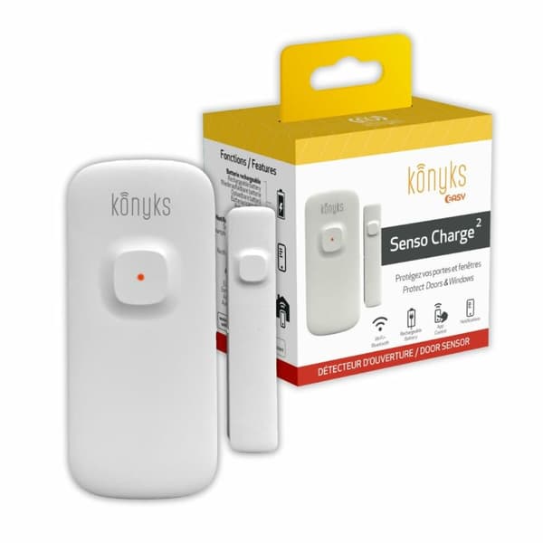 Detektor af åbne døre og vinduer Konyks Senso Charge 2 Wi-Fi 2,4 GHz