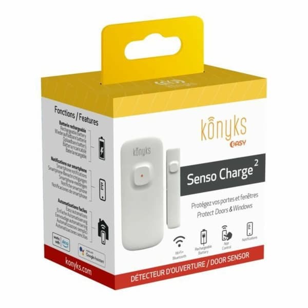 Detektor af åbne døre og vinduer Konyks Senso Charge 2 Wi-Fi 2,4 GHz