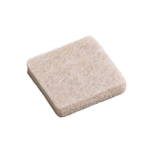 Abgelehnt Meister, självhäftande "TopSoft" filtkuddar, 25 x 25 mm, 9 delar - 644876
