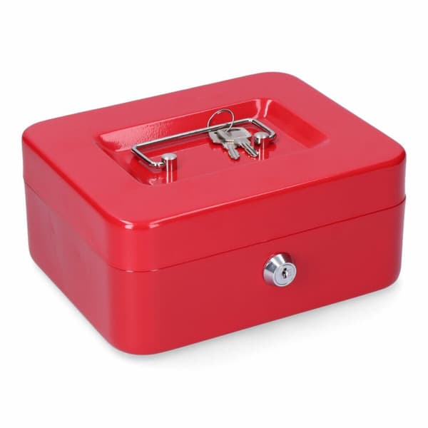Värdeskåp Micel CFC09 M13395 Röd Stål 20 x 16 x 9 cm 200 x 160 x 90 mm