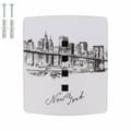 Miniatyrbild 6 av 7: Nyckelskåp Burg-Wachter 6204/10 NI SKYLINE NY 10 Nycklar