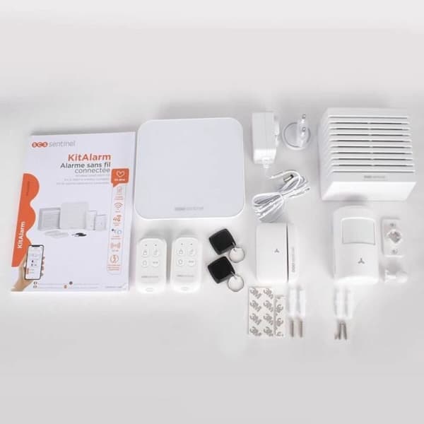 Larmsystem SCS SENTINEL KitAlarm Wi-Fi 4G 8 Delar