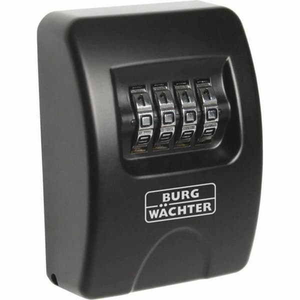 Tallelokero Burg-Wachter KeySafe 10 Avaimet Musta Sinkki 13 x 4 x 18 cm