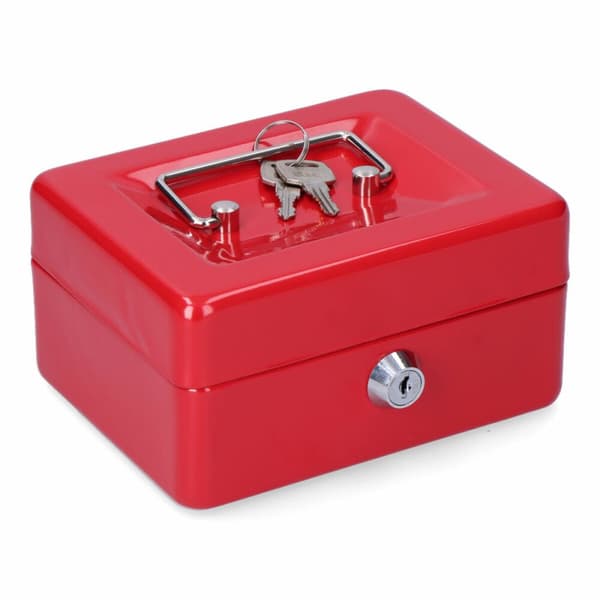 Tallelokero Micel CFC09 M13392 Punainen Teräs 15,2 x 11,8 x 8 cm